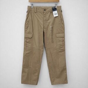 Galls Men G-TAC Tactical Pant‎ Tan Cargo Ripstop Workwear Sz 30 OB (30x29) TR940